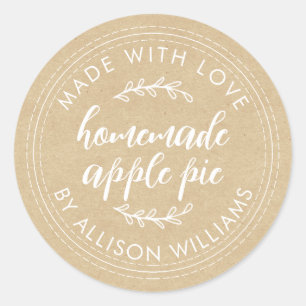 Kraft Apple Pie Food Label