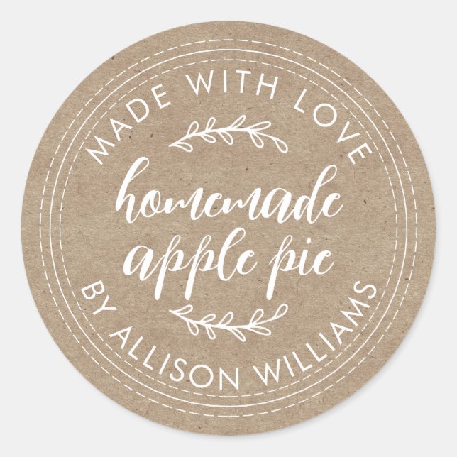 Kraft Apple Pie Food Label (Front)