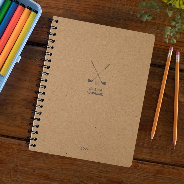 Kraft Brown Golf Club Personal 2024 Weekly Planner (Creator Uploaded)