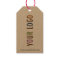 Kraft Custom Printed Retail Hang Tags with String