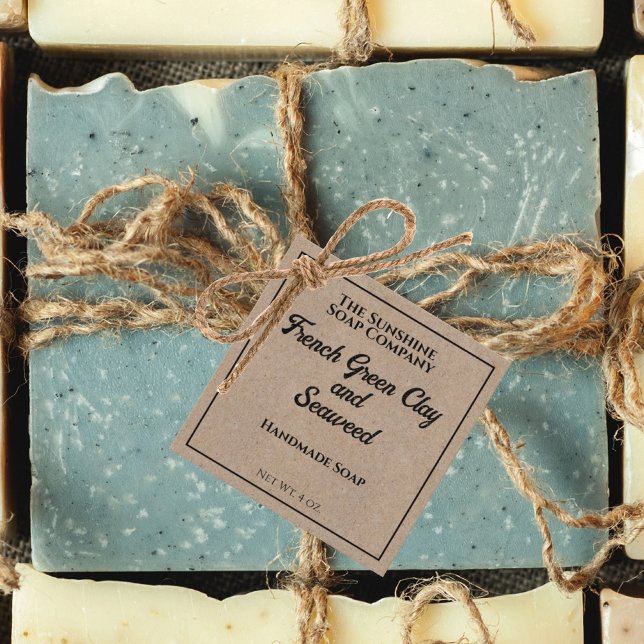 Kraft Paper Style Soap Cosmetics Packaging Tag (Creator Uploaded)