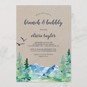 Kraft Rocky Mountain Brunch and Bubbly Invitation