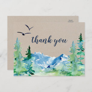 Kraft Rocky Mountain Thank You Postcard