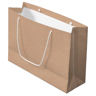 Kraft Style Large Gift Bag Charming Gift Packaging