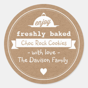 Kraft Vintage Baking Labels