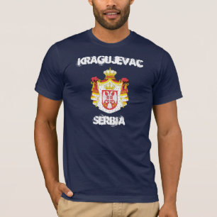 Kragujevac, Serbia with coat of arms T-Shirt