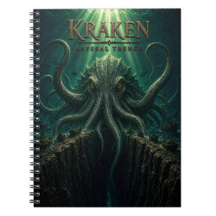 Kraken Abyssal Trench Dark Cinema Notebook