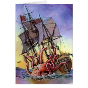 Kraken Attack Card