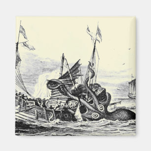 Kraken Attack! Magnet