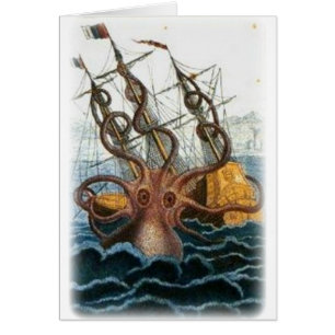 Kraken by Pierre Denys de Montfort, 1801