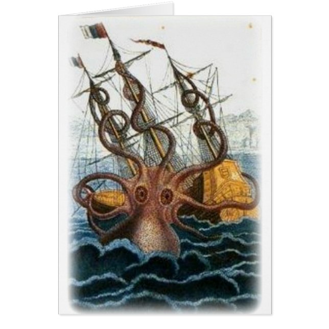 Kraken by Pierre Denys de Montfort, 1801 (Front)