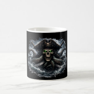 Kraken Pirate Skull Mug – Epic Sea Monster Pirate 