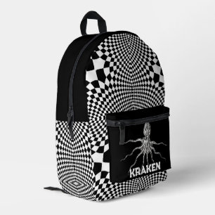 Kraken Printed Backpack