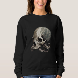 Kraken skull Octopus, Dark Art Aesthetic Grunge cl Sweatshirt