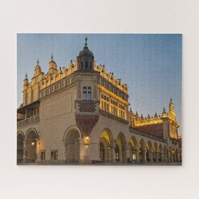 Krakow Cloth Hall Poland Puzzle (Horizontal)