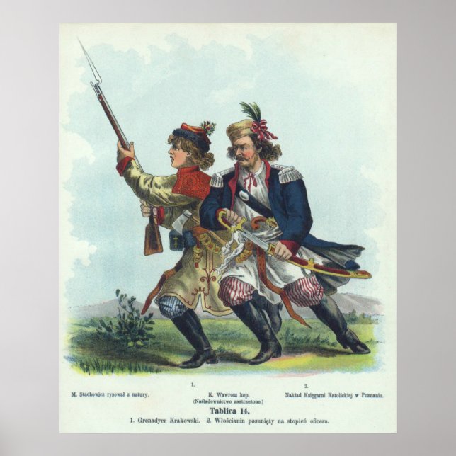 Kraków Grenadiers Poster (Front)