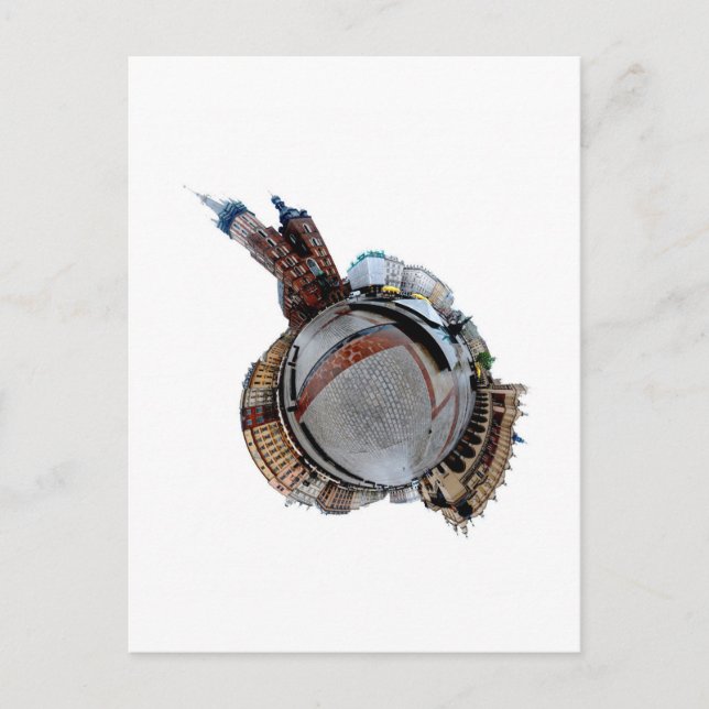 Krakow "Miniplanet" Postcard (Front)
