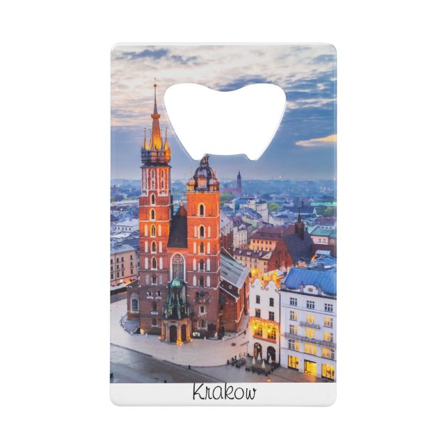 Krakow night in Poland (Front)