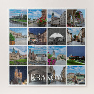 Krakow old town landscapes, Poland Jigsaw Puzzle