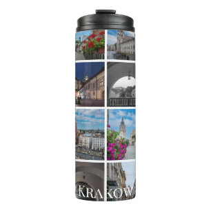 Krakow old town landscapes, Poland Thermal Tumbler