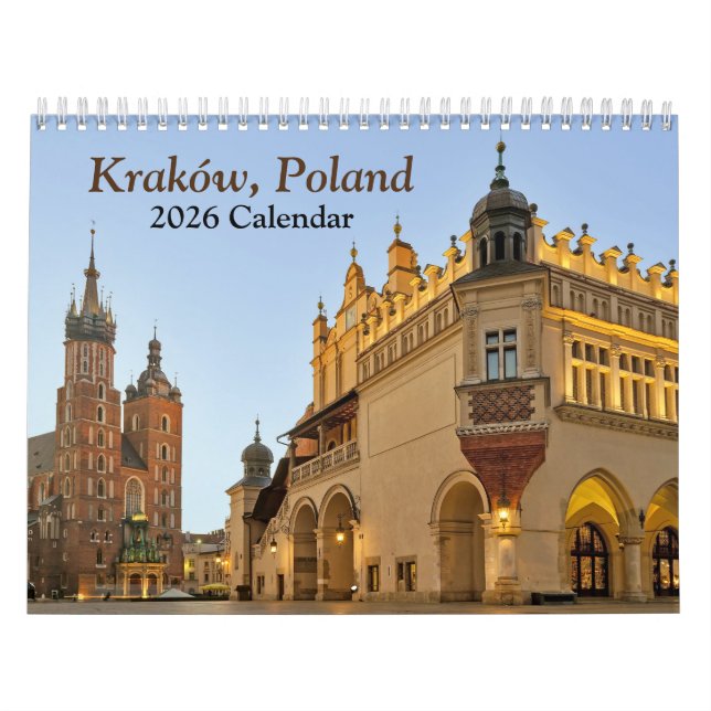 Krakow Poland 2024 Calendar (Cover)