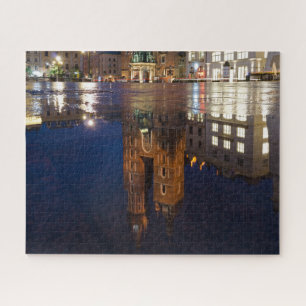 Krakow Poland Basilica Reflection Puzzle
