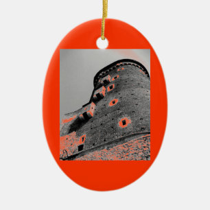 Krakow, Poland Ceramic Tree Decoration