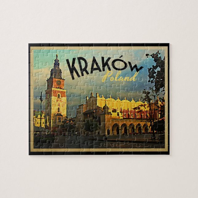 Krakow Poland Jigsaw Puzzle (Horizontal)