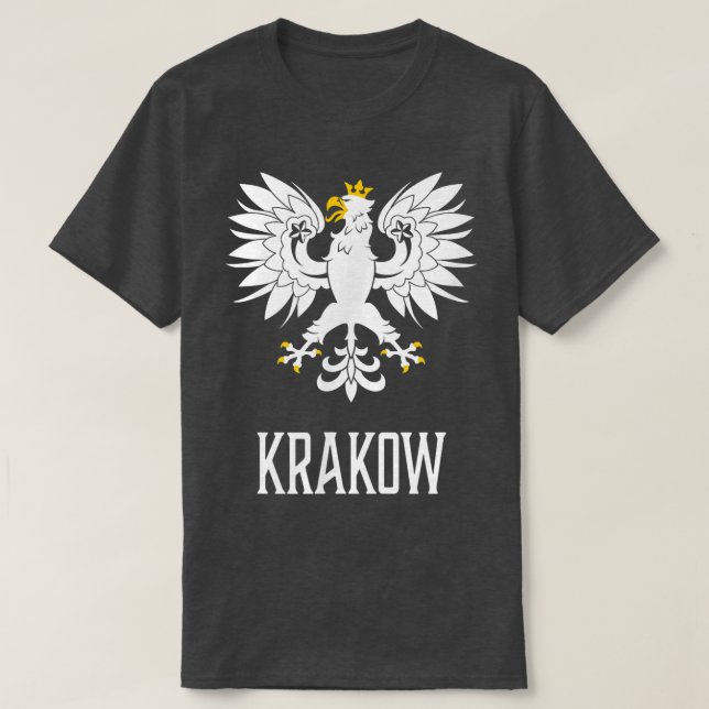 Krakow, Poland - Polish Polska  T-Shirt (Design Front)