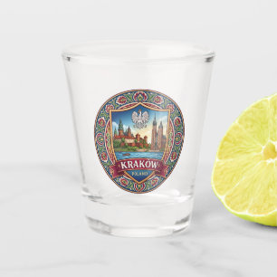Krakow Poland Shot Glass