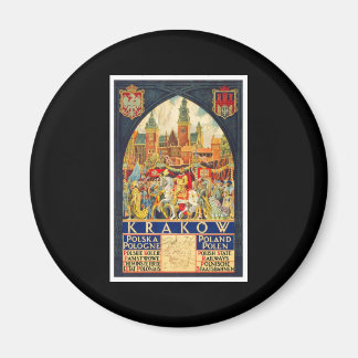 Krakow Polska Pologne Magnet