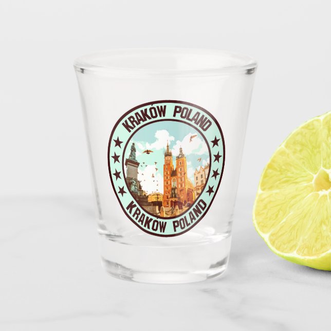 Kraków                                             shot glass (Front)