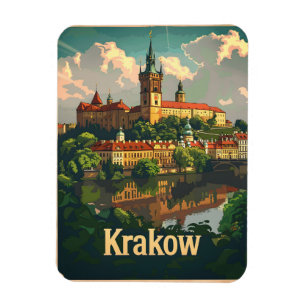 Krakow Vintage Magnet