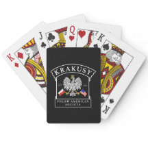 Krakusy Polish American Society Playing Cards