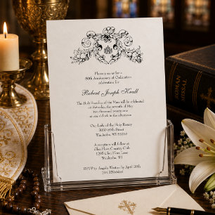 Krall Reception Invitation