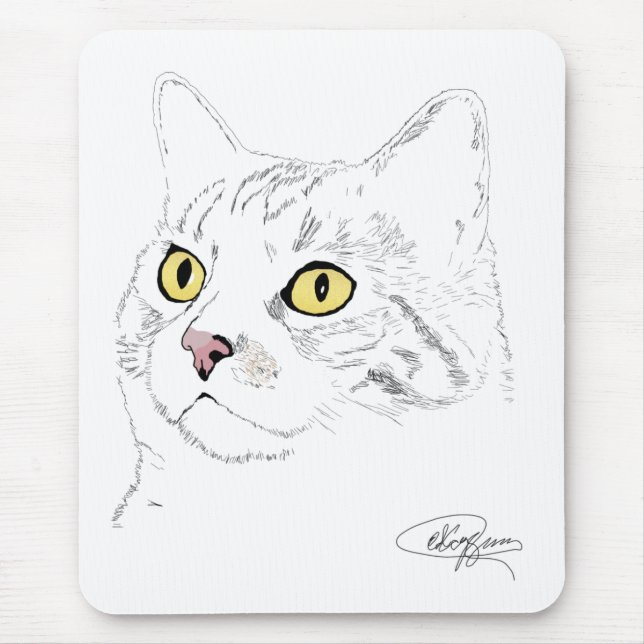 Kramer Drawing Mouse Pad (Front)