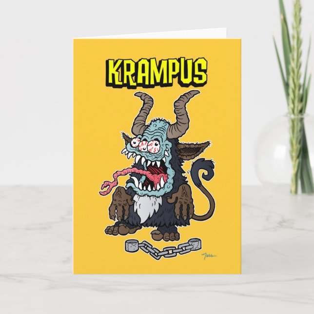 KRAMPUS 00 HOLIDAY CARD (Front)