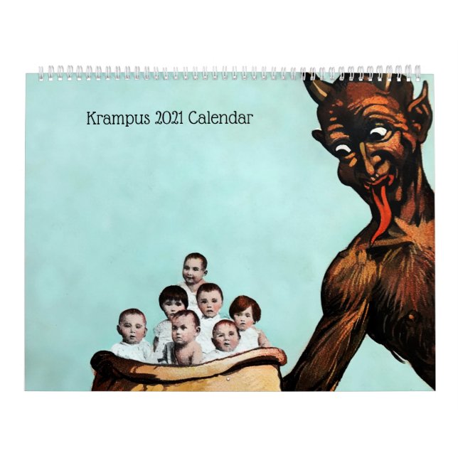 Krampus 2021 calendar (Cover)