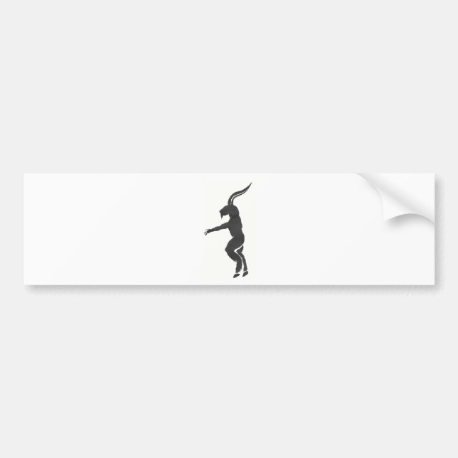 Krampus Bumper Sticker (Front)