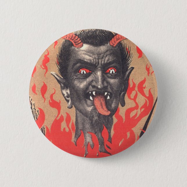 Krampus Button (Front)