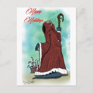 "Krampus" by Danny Daurko, Postcard