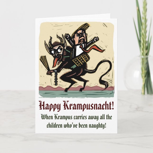 Krampus Card (Front)