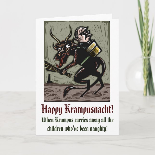Krampus Card - Putin Edition (Front)