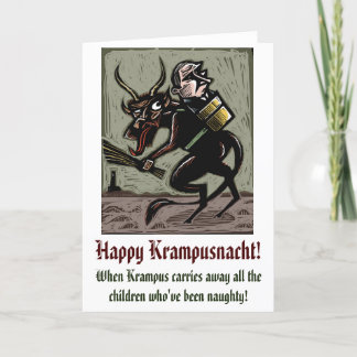 Krampus Card - Putin Edition