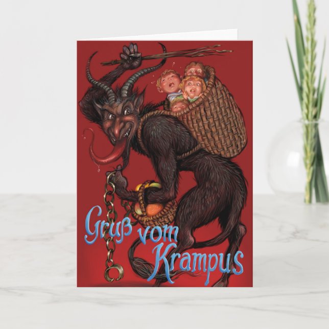 Krampus Christmas Card (Front)