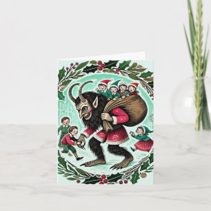 Krampus Christmas Card