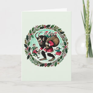 Krampus Christmas Card