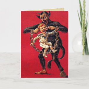 Krampus Christmas Card