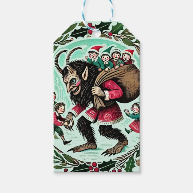 Krampus Christmas                                  Gift Tags (Front)