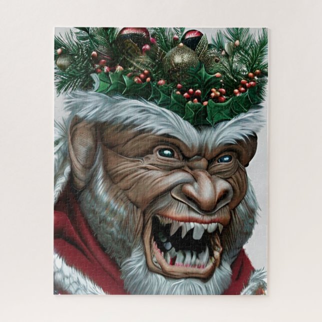 Krampus Christmas  Jigsaw Puzzle (Vertical)